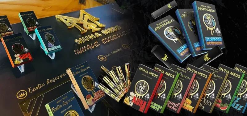 Muha Meds Live Resin Carts
