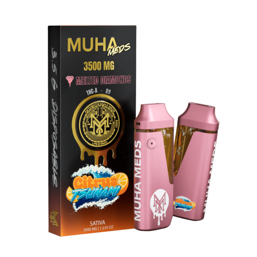 MUHA MEDS CITRUS TSUNAMI 3500 MG DISPOSABLE